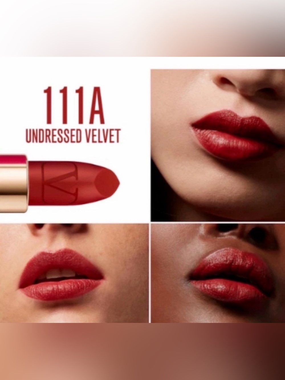 Valentino Go Cushion Foundation Refill in LN2 & Rosso Valentino Lipstick 111A - Picture 11 of 11